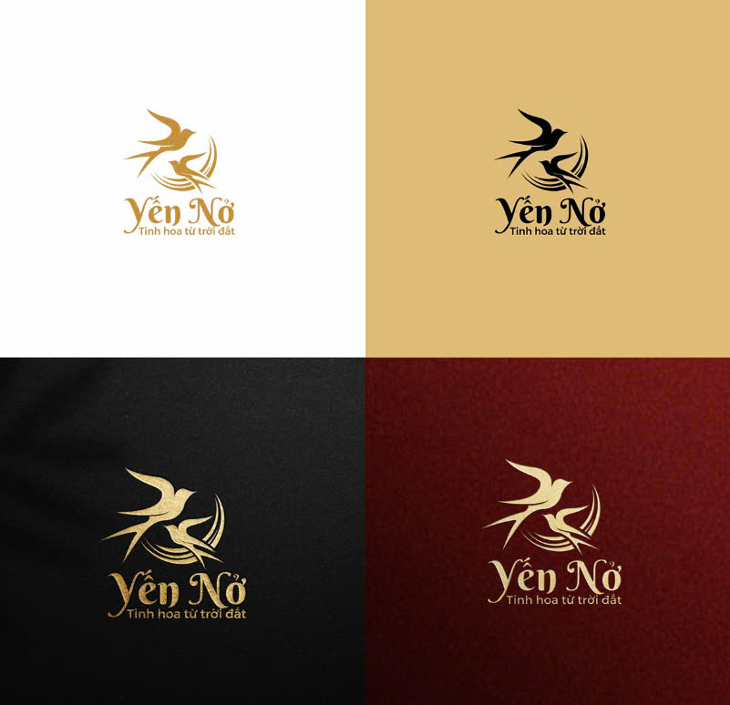 Thiết kế logo yến sào đẹp và chuyên nghiệp